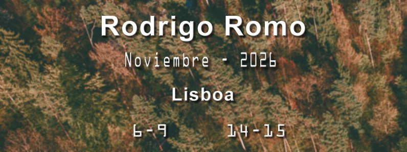 Rodrigo Romo – Península Ibérica – Noviembre 2026